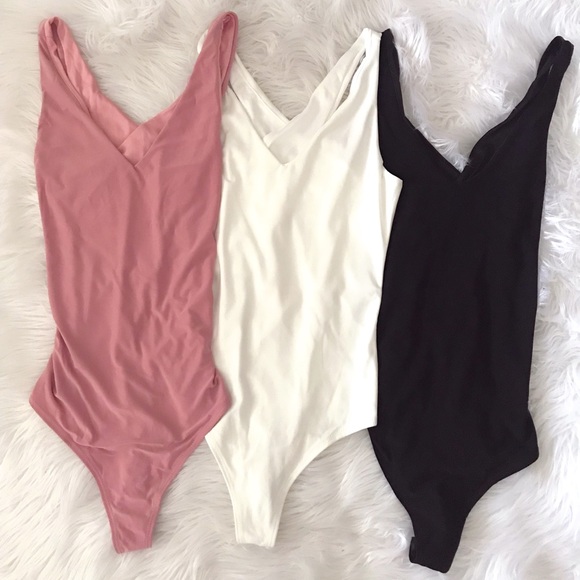 LAST 1 // ‘BRANDY’ Black Bodysuit - Picture 3 of 3